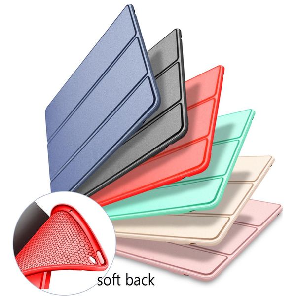 Smart cover for iPad Air 2 1 mini 2 3 4 new ipad 9.7 2017 2018 pro 10.5 11 Silicone soft tpu back full protective Case Auto Sleep wake shell
Smart cover for iPad Air 2 1 mini 2 3 4 new ipad 9.7 2017 2018 pro 10.5 11 Silicone soft tpu back full protective Case Auto Sleep wake shell