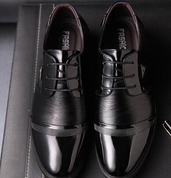2019 new casual shoes men wedding dress shoes round toe flat business british lace-up men's shoes size: eu38-44, Black
2019 new casual shoes men wedding dress shoes round toe flat business british lace-up men's shoes size: eu38-44, Black