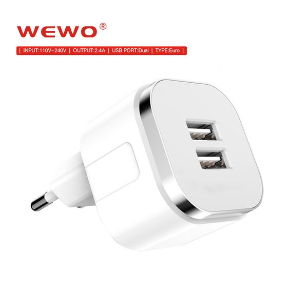 2in1 5v/2.4a android phone chargers usb wall chargers cable dual ports eu-plug portable power banks for mobile apple iphone 8 x
2in1 5v/2.4a android phone chargers usb wall chargers cable dual ports eu-plug portable power banks for mobile apple iphone 8 x