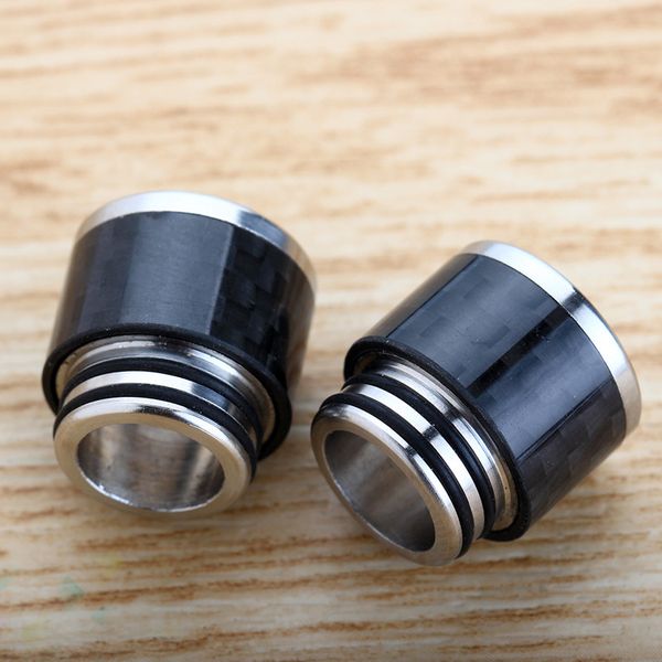 TFV8 Drip Tip Stainless Steel and Carbon Fiber Material 810 Mouthpieces Fit TFV12 Tank E Cigarette DHL Free
TFV8 Drip Tip Stainless Steel and Carbon Fiber Material 810 Mouthpieces Fit TFV12 Tank E Cigarette DHL Free