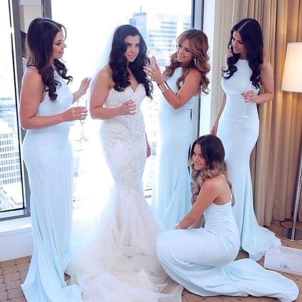 2021 new white simple halter bridesmaid dresses women dress backless mermaid sweep train bridesmaids formal dresses, White;pink
2021 new white simple halter bridesmaid dresses women dress backless mermaid sweep train bridesmaids formal dresses, White;pink
