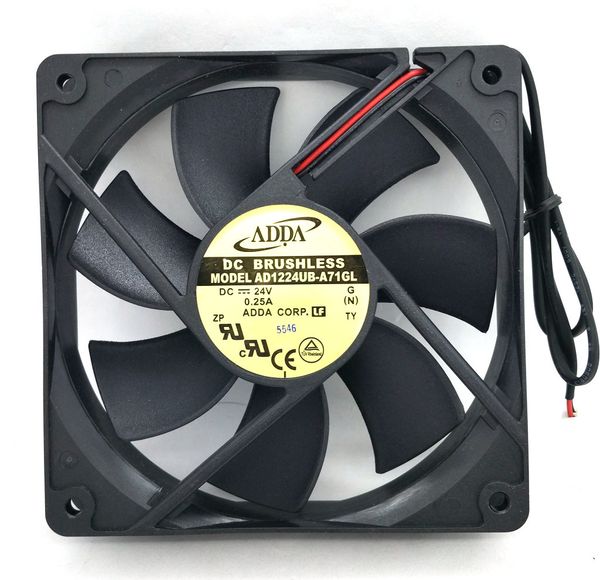 новй оѬигиналнй adda ad1224ub-a71gl 24v 0.25 a 120*120*25 мм 12 м инвеѬоѬ венилоѬ олаждени
новй оѬигиналнй adda ad1224ub-a71gl 24v 0.25 a 120*120*25 мм 12 м инвеѬоѬ венилоѬ олаждени