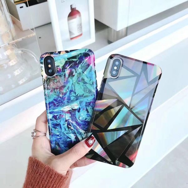 Stardrone Irregular Figure Geometrical Plastic Hard Case Back Cover For iPhone X 6 6S 7 8 pLUS