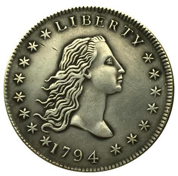 

1794 type1 драпированные бюст доллар монета копия бесплатная доставка