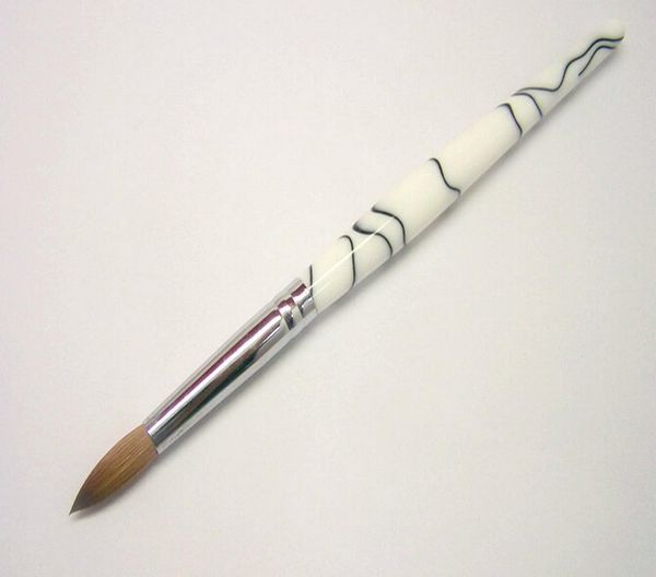 acrylic nail art brush seller white and black handle kolinsky hair round sharp 1pcs/lot, Yellow
acrylic nail art brush seller white and black handle kolinsky hair round sharp 1pcs/lot, Yellow