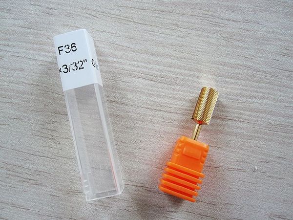 wholesale-2015 pro nail drill tool- gold carbides bit, fine (f36), medium(m32), coarse(c25), very coarse(c20) and extra coarse(c16
wholesale-2015 pro nail drill tool- gold carbides bit, fine (f36), medium(m32), coarse(c25), very coarse(c20) and extra coarse(c16