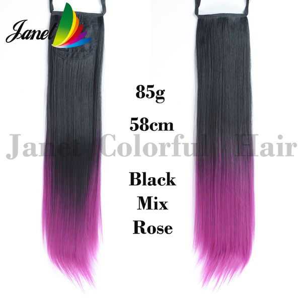 1pc 58cm Two tones color Ponytail Hair extensions Straight Synthetic Hair pieces Long Clip in Ombre Hair 4 colors 85g R13 Free shipping
1pc 58cm Two tones color Ponytail Hair extensions Straight Synthetic Hair pieces Long Clip in Ombre Hair 4 colors 85g R13 Free shipping