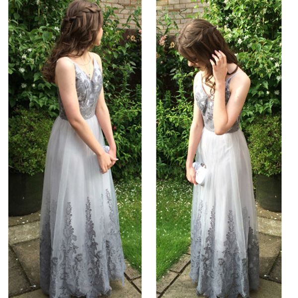 new arrvial tulle lace appliques prom dress v-neck dresses party evening vestidos de fiesta evening gowns, Black
new arrvial tulle lace appliques prom dress v-neck dresses party evening vestidos de fiesta evening gowns, Black