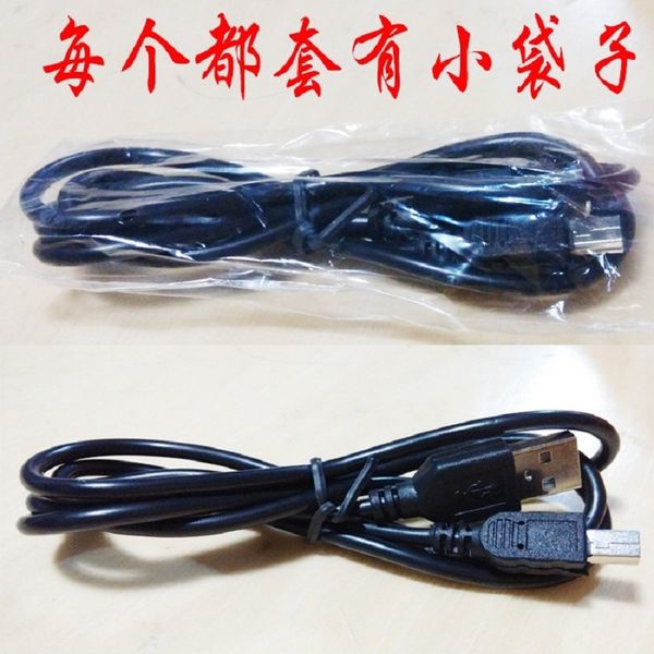 Mini 5pin USB cables 100cm 1m 3ft Mini 5p Data Charging Cable OD4.0 Pure Copper Core USB 2.0 A to Mini B 5pin V3 long head for mp3 Camera
Mini 5pin USB cables 100cm 1m 3ft Mini 5p Data Charging Cable OD4.0 Pure Copper Core USB 2.0 A to Mini B 5pin V3 long head for mp3 Camera