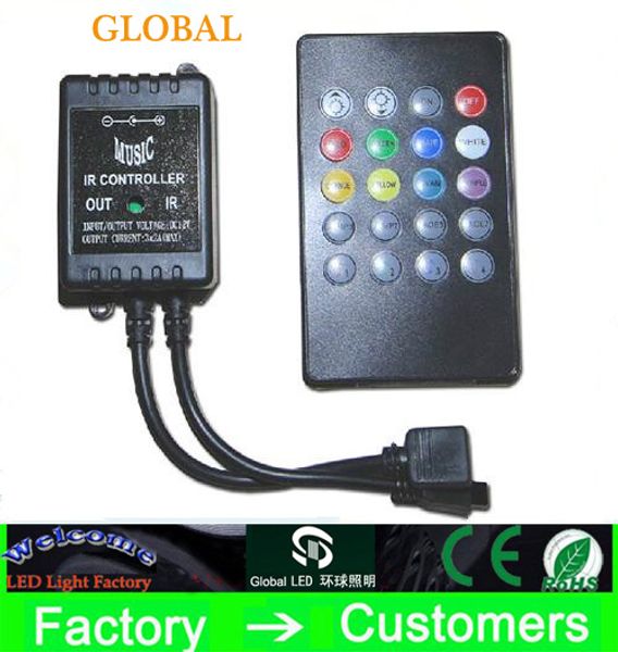 Горячая DC12V RGB LED Music IR Controller 20 клавиш инфракрасный музыкальный светодиодный ИК-контроллер расширенный блок управления для RGB 3528 5050 светодиодные ленты
Горячая DC12V RGB LED Music IR Controller 20 клавиш инфракрасный музыкальный светодиодный ИК-контроллер расширенный блок управления для RGB 3528 5050 светодиодные ленты