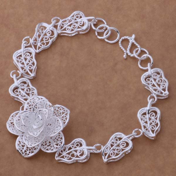 with tracking number sale 925 silver bracelet big 4 layers flowers bracelet silver jewelry 10pcs/lot 1597, Black
with tracking number sale 925 silver bracelet big 4 layers flowers bracelet silver jewelry 10pcs/lot 1597, Black
