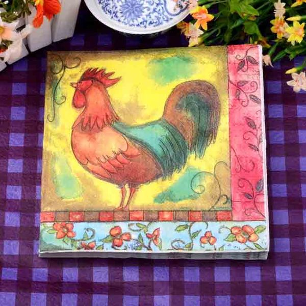 100% Virgin Wood Disposable Napkin Serviette Color Cock Wedding Paper Placemats Tissue Party Decoration Online SD924
100% Virgin Wood Disposable Napkin Serviette Color Cock Wedding Paper Placemats Tissue Party Decoration Online SD924