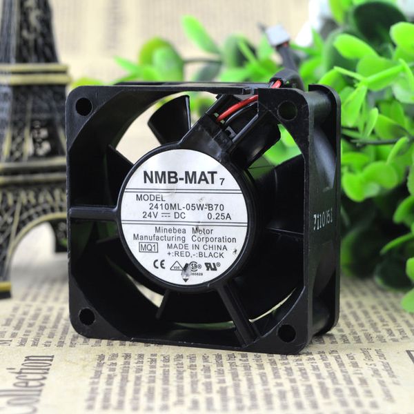 new original nmb 2410ml-05w-b70 6025 6cm 24v 0.25a dual ball bearing 6800rpm 33.1cfm
new original nmb 2410ml-05w-b70 6025 6cm 24v 0.25a dual ball bearing 6800rpm 33.1cfm
