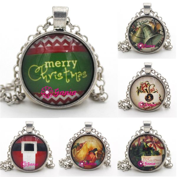 new arrival christmas jewelry cabochon necklace merry christmas ball pendant necklace jewelry for merry christmas, Silver
new arrival christmas jewelry cabochon necklace merry christmas ball pendant necklace jewelry for merry christmas, Silver