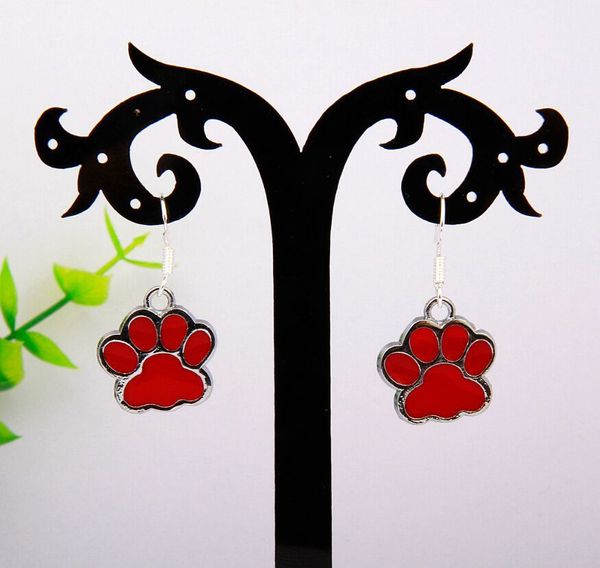 new 20pair/lot drop glaze multi dog paw prints charm pendant 925 sterling silver dangle earrings women accessories holiday gifts s857
new 20pair/lot drop glaze multi dog paw prints charm pendant 925 sterling silver dangle earrings women accessories holiday gifts s857