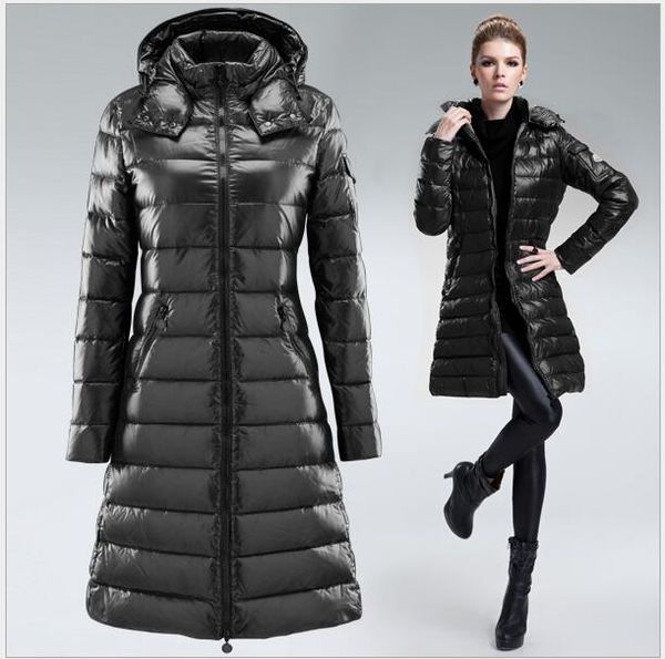 

Мода Марка женщины зимние куртки анорак верхняя одежда длинные вниз куртка женская теплый вниз длинные пальто утолщение Женская одежда парки