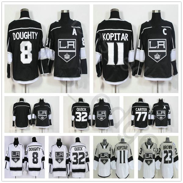 2018 new style los angeles kings #8 drew doughty 11 anze kopitar 23 dustin brown 32 jonathan quick 77 jeff carter hockey jersey, Black;red
2018 new style los angeles kings #8 drew doughty 11 anze kopitar 23 dustin brown 32 jonathan quick 77 jeff carter hockey jersey, Black;red