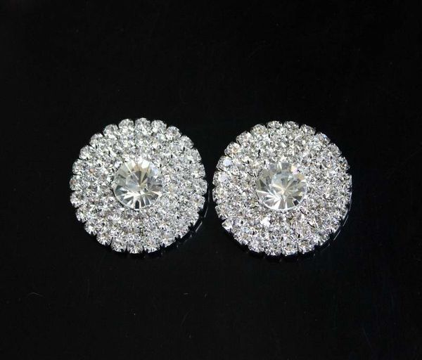 Stock!! 50pcs/lot 28mm Silver Metal Rhinestone Button For Flower Cluster Hair Flower Wedding Embellishment DIY Accessories
Stock!! 50pcs/lot 28mm Silver Metal Rhinestone Button For Flower Cluster Hair Flower Wedding Embellishment DIY Accessories