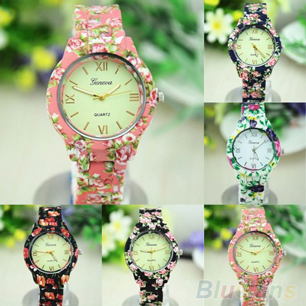 wholesale-nation wind women's geneva floral print ceramic style watches analog quartz wrist watch new design 5djf, Slivery;brown
wholesale-nation wind women's geneva floral print ceramic style watches analog quartz wrist watch new design 5djf, Slivery;brown