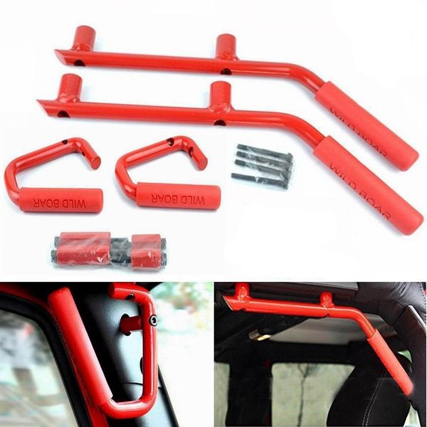 4-door front rear black hard mount solid steel grab handle grabars for jeep jk wrangler unlimited 4 door black red grab handles
4-door front rear black hard mount solid steel grab handle grabars for jeep jk wrangler unlimited 4 door black red grab handles