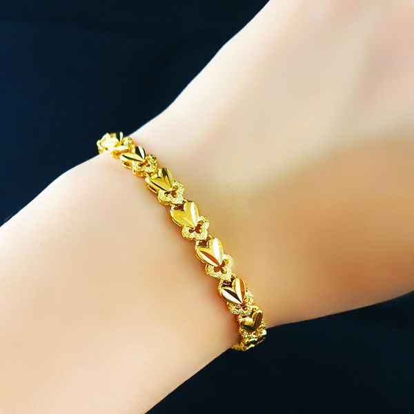 fast fine 24k gold bracelets diamond cutting bracelets width: 8mm length: 17cm can be extended 5cm weight : 5.5g, Black
fast fine 24k gold bracelets diamond cutting bracelets width: 8mm length: 17cm can be extended 5cm weight : 5.5g, Black