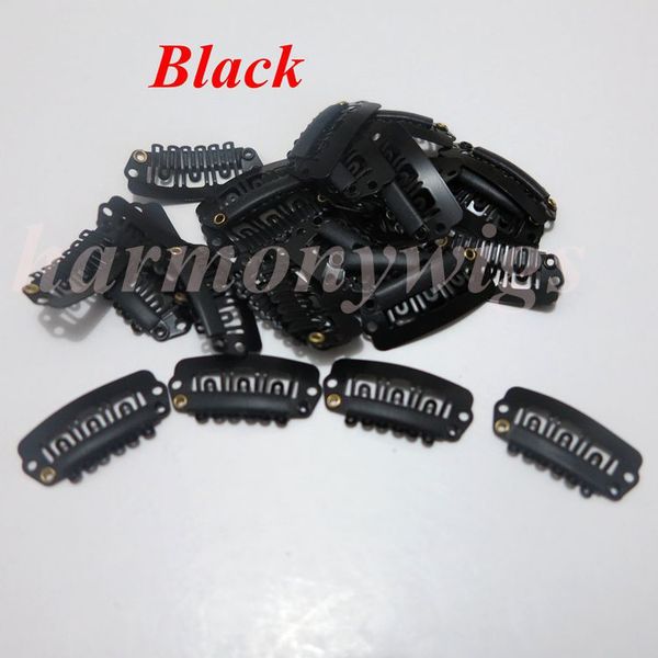 hair extension clips snap clips 2.8cm 6teeth stainless steel for hair extensions wig weft weaves 6colors, Black;brown
hair extension clips snap clips 2.8cm 6teeth stainless steel for hair extensions wig weft weaves 6colors, Black;brown