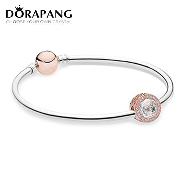 dorapang original 925 sterling silver radiant hearts charm fit bracelets & bangle rose & clear cz women gift diy jewelry, Golden;silver
dorapang original 925 sterling silver radiant hearts charm fit bracelets & bangle rose & clear cz women gift diy jewelry, Golden;silver