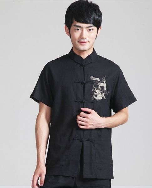 wholesale-chinese men's traditional linen/cotton dragon kungfu clothing dress shirt short sleeves 4 colours sz: l xl 2xl 3xl, White;black
wholesale-chinese men's traditional linen/cotton dragon kungfu clothing dress shirt short sleeves 4 colours sz: l xl 2xl 3xl, White;black