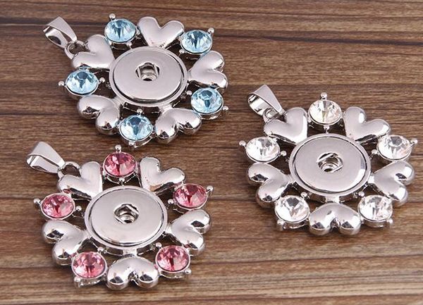 diy lovely hearts crystal ginger snap button pendants necklace with rhinestones jewelry interchangeable jewerly 3 colors for choices, Silver
diy lovely hearts crystal ginger snap button pendants necklace with rhinestones jewelry interchangeable jewerly 3 colors for choices, Silver