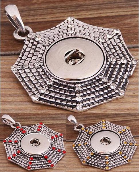 2020 diy new rhinestones ginger snap button pendants necklace with interchangeable jewerly 3 colors for choices, Silver
2020 diy new rhinestones ginger snap button pendants necklace with interchangeable jewerly 3 colors for choices, Silver