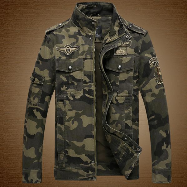 fall-2016 new mens camouflage jacket good quality 100% cotton male winter camo jacket bomber army camouflage jackets m-3xl, Black;brown
fall-2016 new mens camouflage jacket good quality 100% cotton male winter camo jacket bomber army camouflage jackets m-3xl, Black;brown