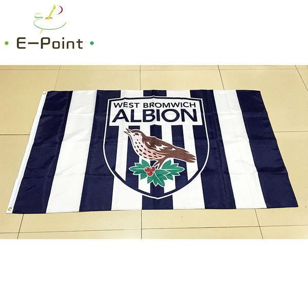 Англия West Bromwich Albion FC 3*5ft (90 см * 150 см) полиэстер EPL флаг баннер украшения летающий до
Англия West Bromwich Albion FC 3*5ft (90 см * 150 см) полиэстер EPL флаг баннер украшения летающий до