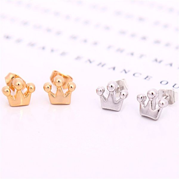 10pair gold silver tiara small princess crown stud earrings simple royal crown stud earrings geometric jewelry for women, Golden;silver
10pair gold silver tiara small princess crown stud earrings simple royal crown stud earrings geometric jewelry for women, Golden;silver