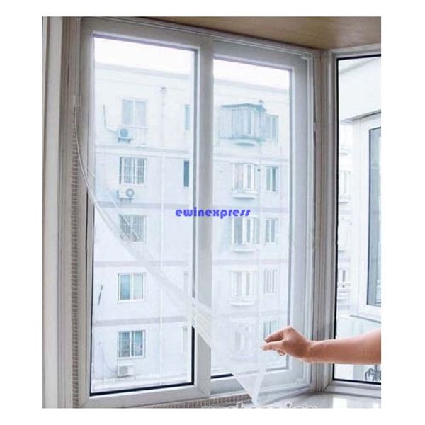 

Top quality White Large Window Screen Mesh Net Insect Fly Bug Mosquito Moth Door Netting New