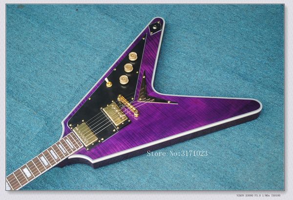 customized purple flying v shaped electric guitar withthe wholesale-2017 new brand the mahogany body and neck,can be customized
customized purple flying v shaped electric guitar withthe wholesale-2017 new brand the mahogany body and neck,can be customized
