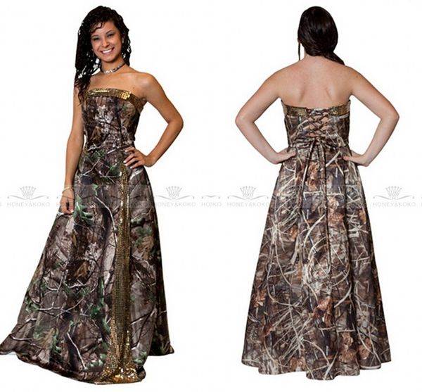 2017 trendy camo wedding dresses a-line strapless camouflage bridal gowns gold sequined custom made plus size wedding gown vestidos de novia, White
2017 trendy camo wedding dresses a-line strapless camouflage bridal gowns gold sequined custom made plus size wedding gown vestidos de novia, White