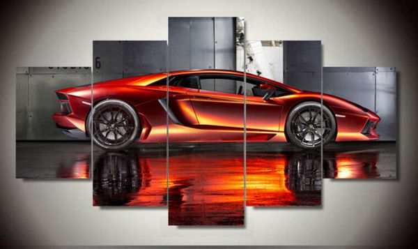 wall art picture 5 panel cool orange reflective sports car large hd canvas print painting for living room decoration f/899
wall art picture 5 panel cool orange reflective sports car large hd canvas print painting for living room decoration f/899