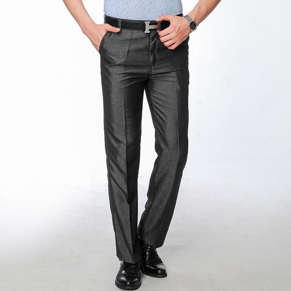 wholesale- mens dress pants 2017 fashion men slim fit black suit pants costume pantalon homme regular fit grey straight trousers of suits
wholesale- mens dress pants 2017 fashion men slim fit black suit pants costume pantalon homme regular fit grey straight trousers of suits