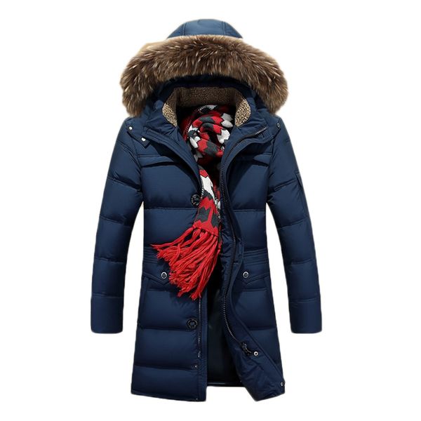 fall-2015 winter fashion super warm long men's down jacket genuine raccoon fur collar hooded outdoor sport parkas plus size, Black
fall-2015 winter fashion super warm long men's down jacket genuine raccoon fur collar hooded outdoor sport parkas plus size, Black