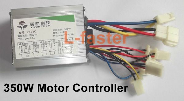 24V 36V 350W Electric Brush Motor Speed Controller For E-bike Conversion Kit Yiyun 350W Brushed DC Motor Aluminium Controller
24V 36V 350W Electric Brush Motor Speed Controller For E-bike Conversion Kit Yiyun 350W Brushed DC Motor Aluminium Controller