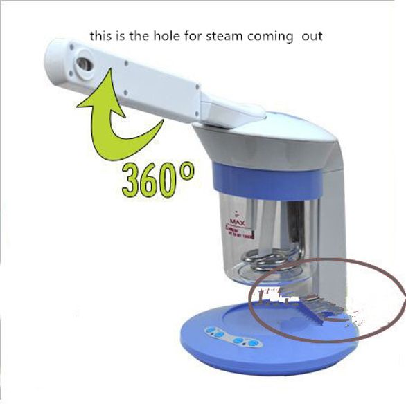 portable ozone facial steamer skin care sauna steamer face vaporizer for home