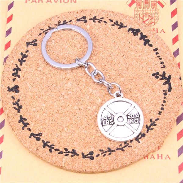 keychain barbell disc weight 45lbs 20.4kg pendants diy men jewelry car key chain ring holder souvenir for gift, Slivery;golden
keychain barbell disc weight 45lbs 20.4kg pendants diy men jewelry car key chain ring holder souvenir for gift, Slivery;golden