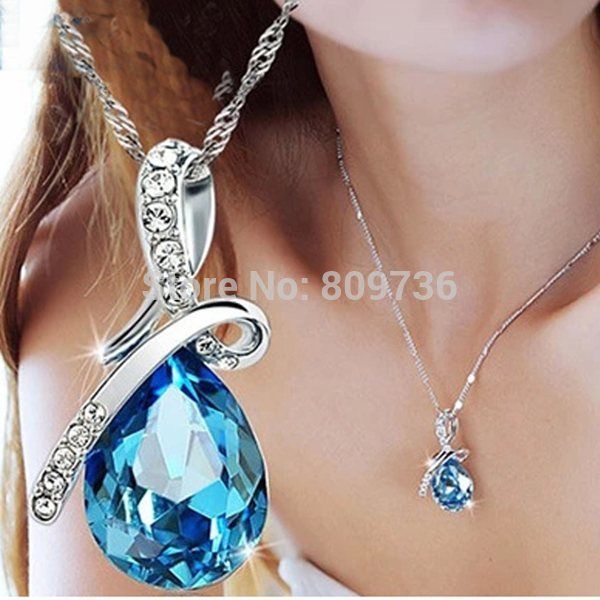 women crystal rhinestone drop chain necklace pendant for women jewelry statement bijouterie accessories gift 2014, Silver
women crystal rhinestone drop chain necklace pendant for women jewelry statement bijouterie accessories gift 2014, Silver