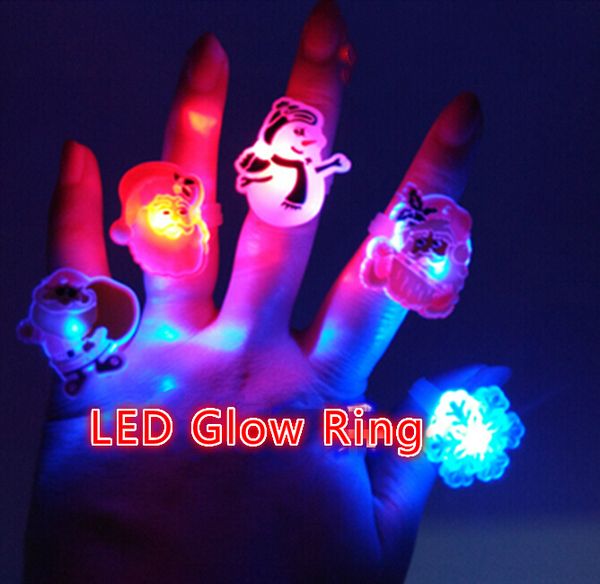 100pcs/ 2 boxes adjustable led 3d cartoon silicone christmas ring light up flashing glow flash ring party disco finger lights
100pcs/ 2 boxes adjustable led 3d cartoon silicone christmas ring light up flashing glow flash ring party disco finger lights