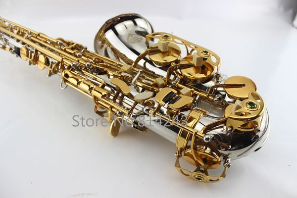 suzuki new nickel plated silver plated alto saxophone alto sax mouthpiece gold key eb with case 298s
suzuki new nickel plated silver plated alto saxophone alto sax mouthpiece gold key eb with case 298s