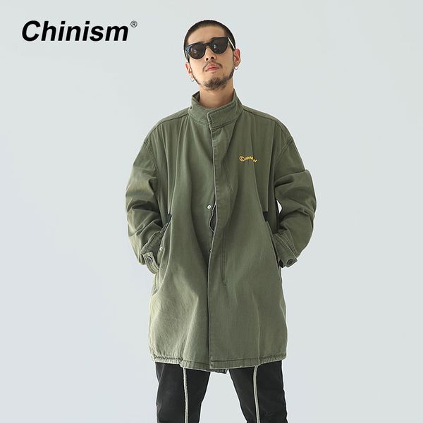 wholesale- chinism long army green trench coat mens stylish fashion turn-down collar loose casual overcoat men 2017 new brand trench jacket, Tan;black
wholesale- chinism long army green trench coat mens stylish fashion turn-down collar loose casual overcoat men 2017 new brand trench jacket, Tan;black