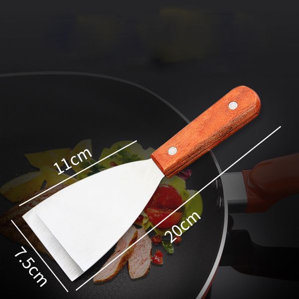 wooden handle stainless steel barbecue shovel steak shovel baking pastry spatulas tools kitchen accessories
wooden handle stainless steel barbecue shovel steak shovel baking pastry spatulas tools kitchen accessories