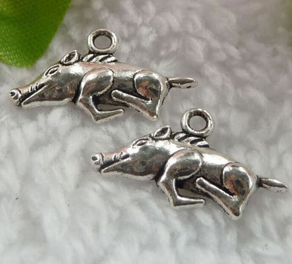 100pcs/lot antique silver 22x13mm pig wild boar charms pendants jewelry diy fit necklace bracelets earrings designer accessories gifts, Bronze;silver
100pcs/lot antique silver 22x13mm pig wild boar charms pendants jewelry diy fit necklace bracelets earrings designer accessories gifts, Bronze;silver