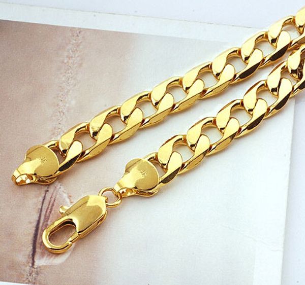 Лучшая покупка Желтое золото Украшения Heavy! Бесплатная доставка Классический муж
Лучшая покупка Желтое золото Украшения Heavy! Бесплатная доставка Классический муж