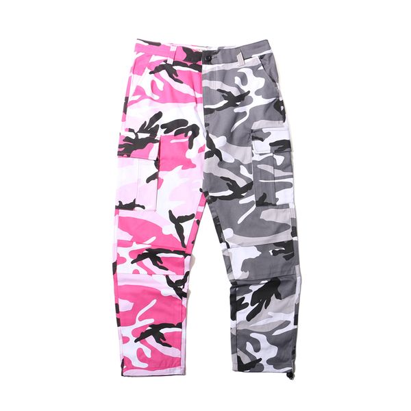2018 NEW Camo vertical stripes Patchwork Cargo Pants Men's Hip Hop Casual Camouflage Trousers Fashion Joggers Sweatpants 8 Color
2018 NEW Camo vertical stripes Patchwork Cargo Pants Men's Hip Hop Casual Camouflage Trousers Fashion Joggers Sweatpants 8 Color